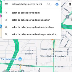 Salón Cerca de Mi Google Maps